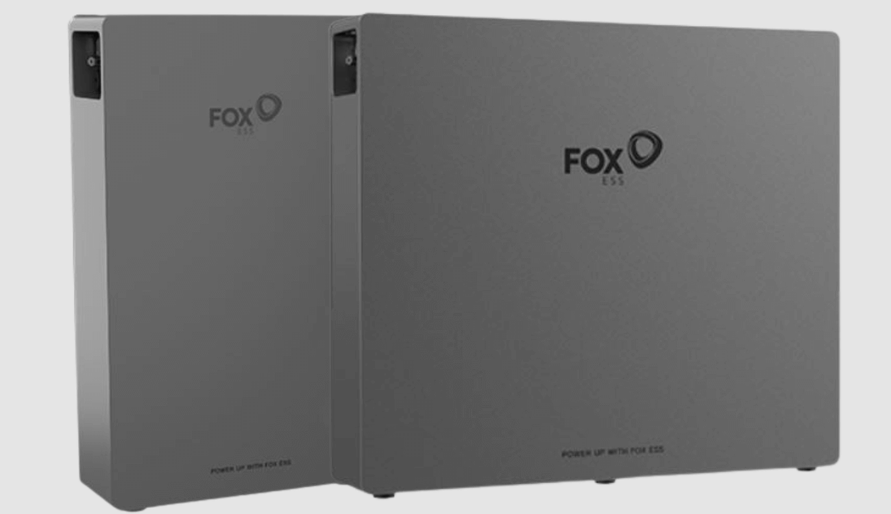Two Fox solar batteries