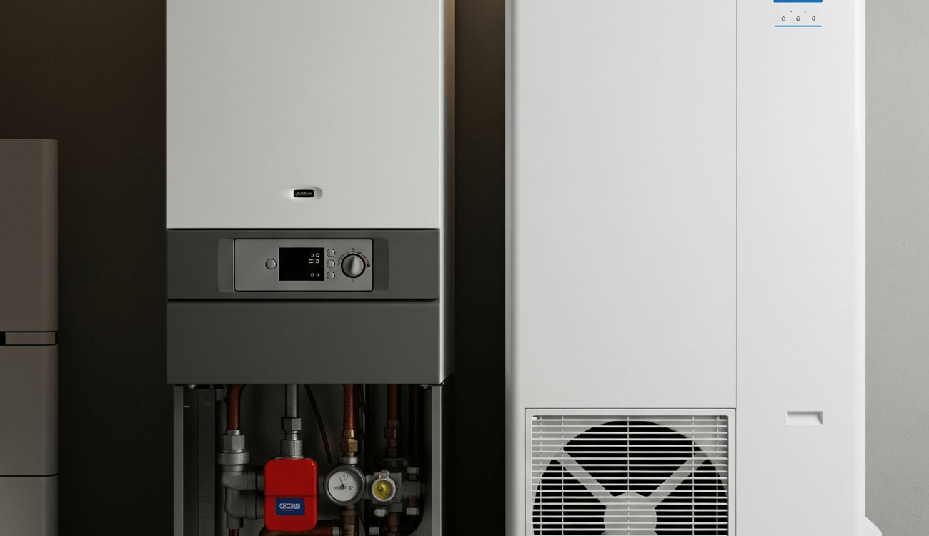 gas boiler vs ashp